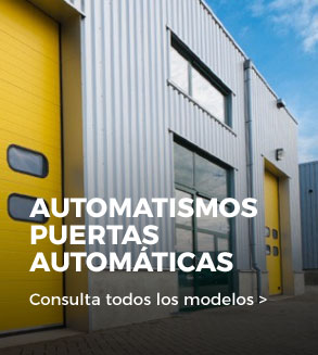 Automatismos Puertas autom&aacute;ticas